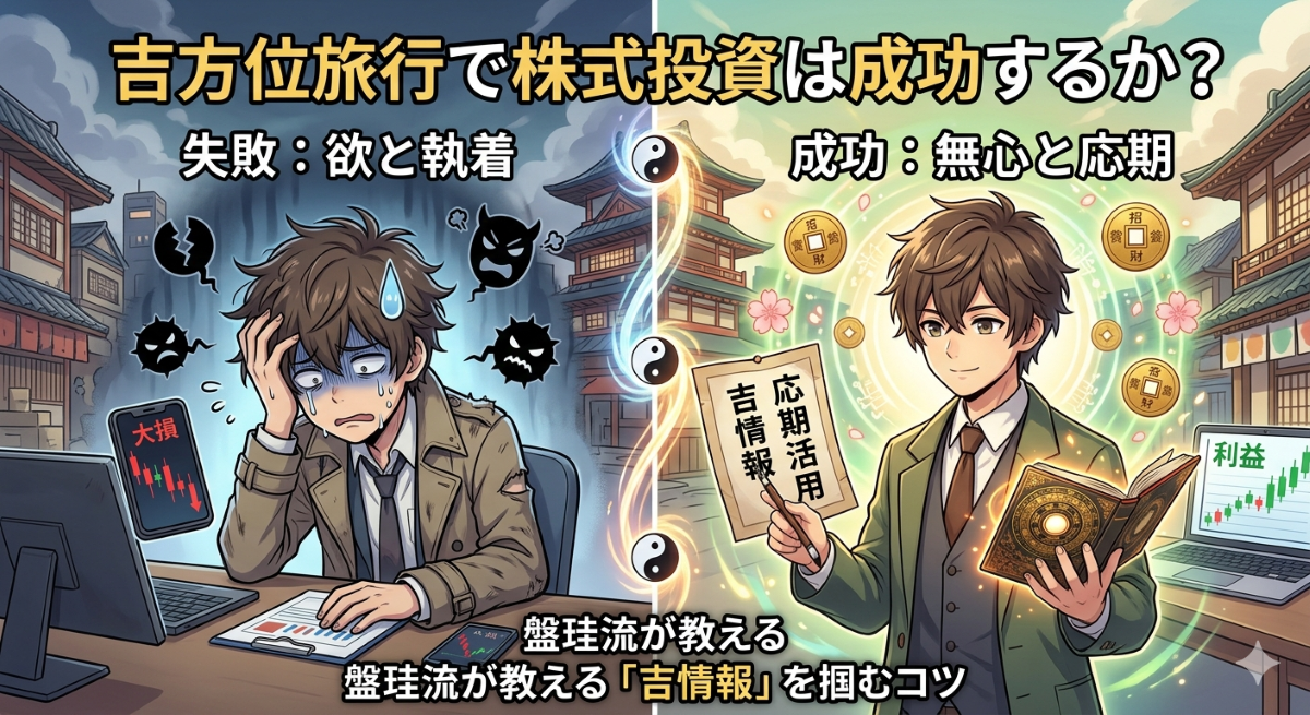 吉方位旅行　株式投資　盤珪流奇門遁甲